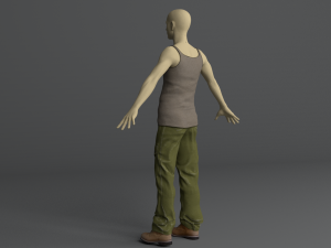 clothing set 7 3D Model