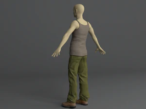clothing set 7 3D Model
