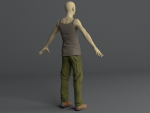 clothing set 7 3D Model