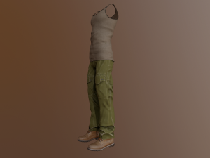 clothing set 7 3D Model