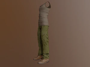 clothing set 7 3D Model