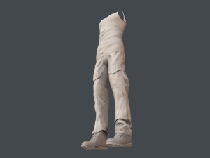 clothing set 7 3D Model