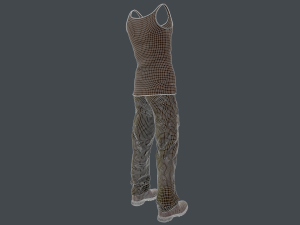 clothing set 7 3D Model