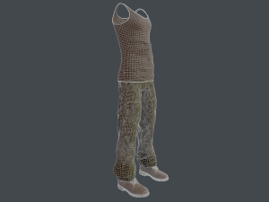 clothing set 7 3D Model