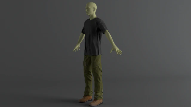 clothing set 8 3D Model .c4d .max .obj .3ds .fbx .stl .blend 