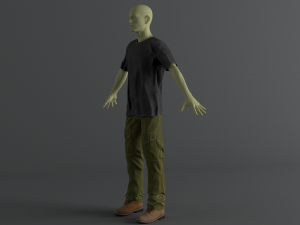clothing set 8 3D Model