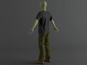 clothing set 8 3D Model