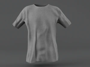 koszulka low-poly Model 3D