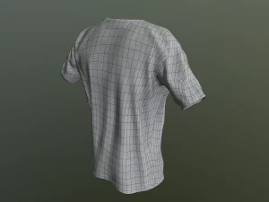 t-shirt low poly 3D Model