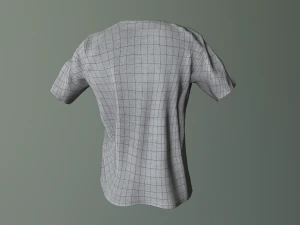 t-shirt low poly 3D Model