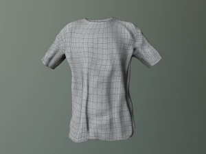 t-shirt low poly 3D Model