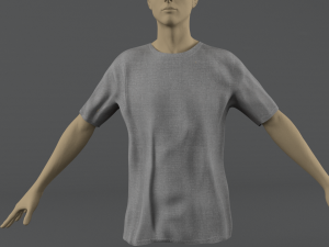 t-shirt low poly 3D Model