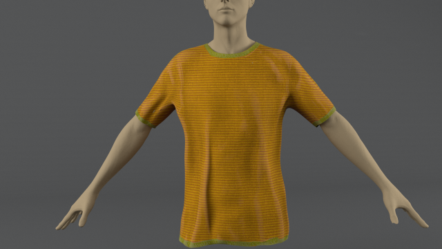 t-shirt low poly 3D 模型 .c4d .max .obj .3ds .fbx .stl .blend 