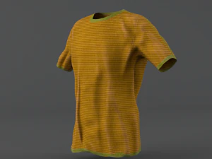 t-shirt low poly 3D Model