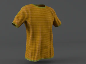 t-shirt low poly 3D Model