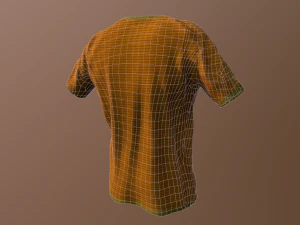 t-shirt low poly 3D Model