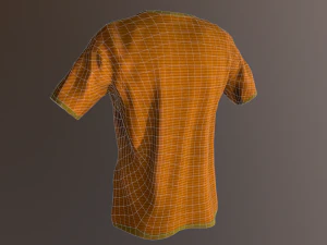 t-shirt low poly 3D Model
