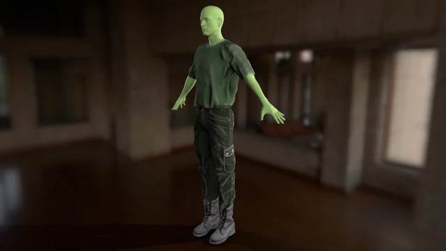 clothing set 9 3D Model .c4d .max .obj .3ds .fbx .stl .blend 