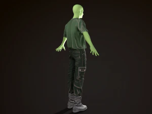 clothing set 9 3D Model