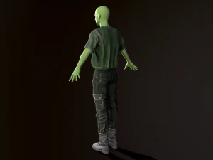 clothing set 9 3D Model