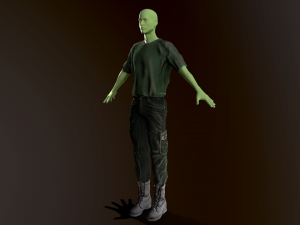 clothing set 9 Model 3D