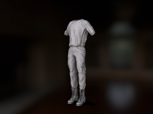 clothing set 9 Model 3D