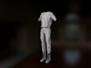 clothing set 9 3D Model