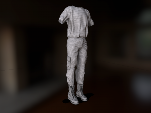 clothing set 9 Model 3D