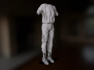 clothing set 9 3D Model