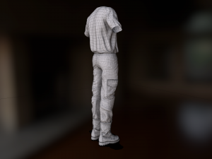 clothing set 9 Model 3D