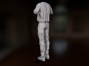 clothing set 9 Model 3D