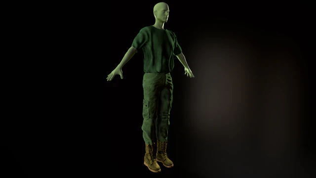 clothing set 10 3D Model .c4d .max .obj .3ds .fbx .stl .blend 