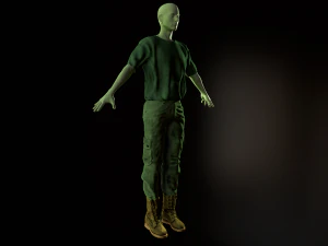 conjunto de ropa 10 Modelo 3D