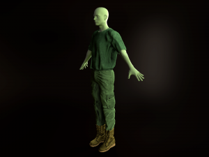 clothing set 10 Modello 3D