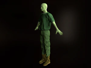 clothing set 10 3D Model