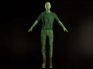 clothing set 10 3D Model