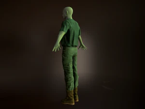 clothing set 10 3D Model