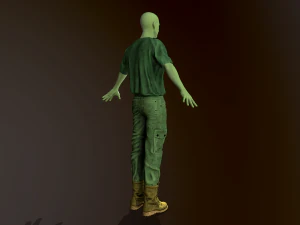 clothing set 10 3D Model