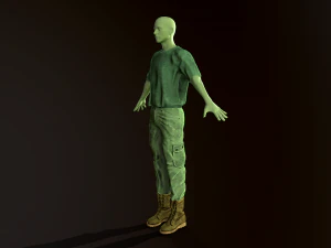 clothing set 10 3D Model