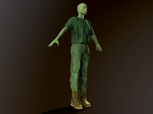 clothing set 10 Modello 3D