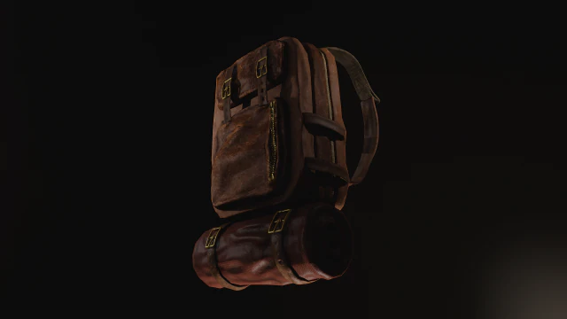 backpack 3D Model .c4d .max .obj .3ds .fbx .stl .blend 