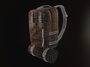 backpack 3D-Modell
