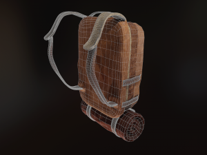 backpack 3D-Modell