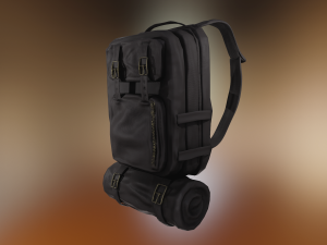 backpack 3D-Modell