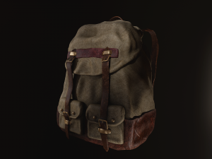 backpack 2 Model 3D