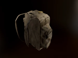 tactical backpack 3D Model