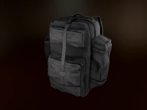 tactical backpack 3D Model
