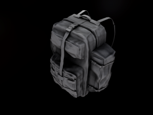 tactical backpack 3D Model