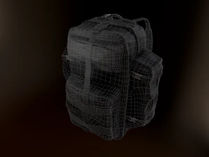 tactical backpack 3D Model