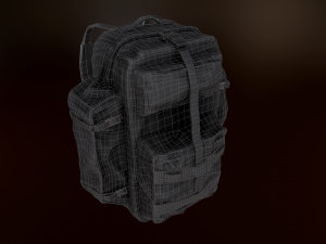 tactical backpack 3D Model